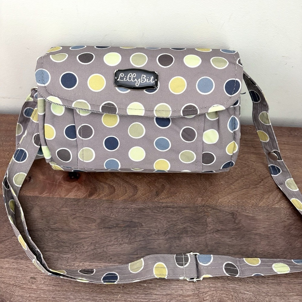 Lillybit‎ Compact Diaper Changing Bag Kit Wristlet Crossbody Safety 1st Baby Kit